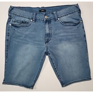 TRUE RELIGION ROCCO Relax Skinny Big SHORT Men's Size 38